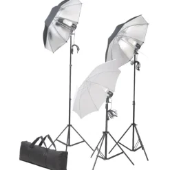 New FinePRICE Valokuvastudiosarja 4 valosarjalla ja taustakankaalla