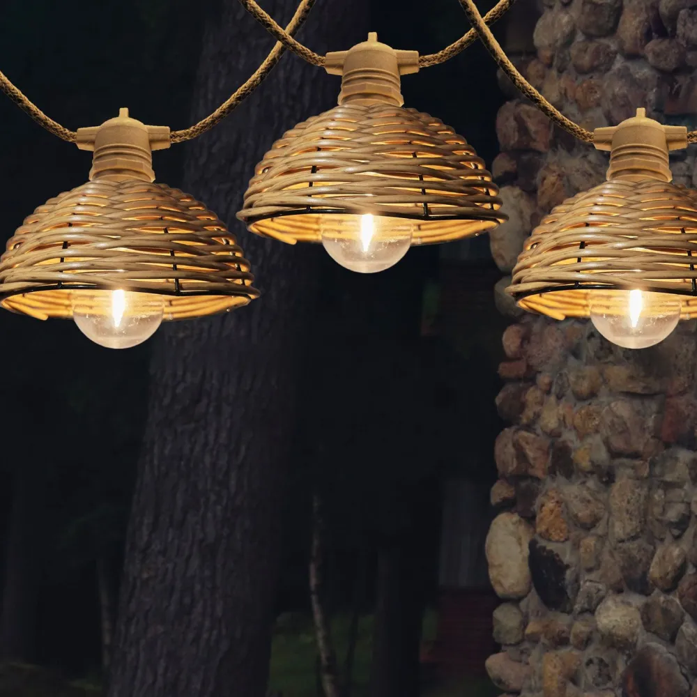 Clearance Home4you Valosarja CHARM 10 LED-polttimoa/4,5 m, lämmin valkoinen valo