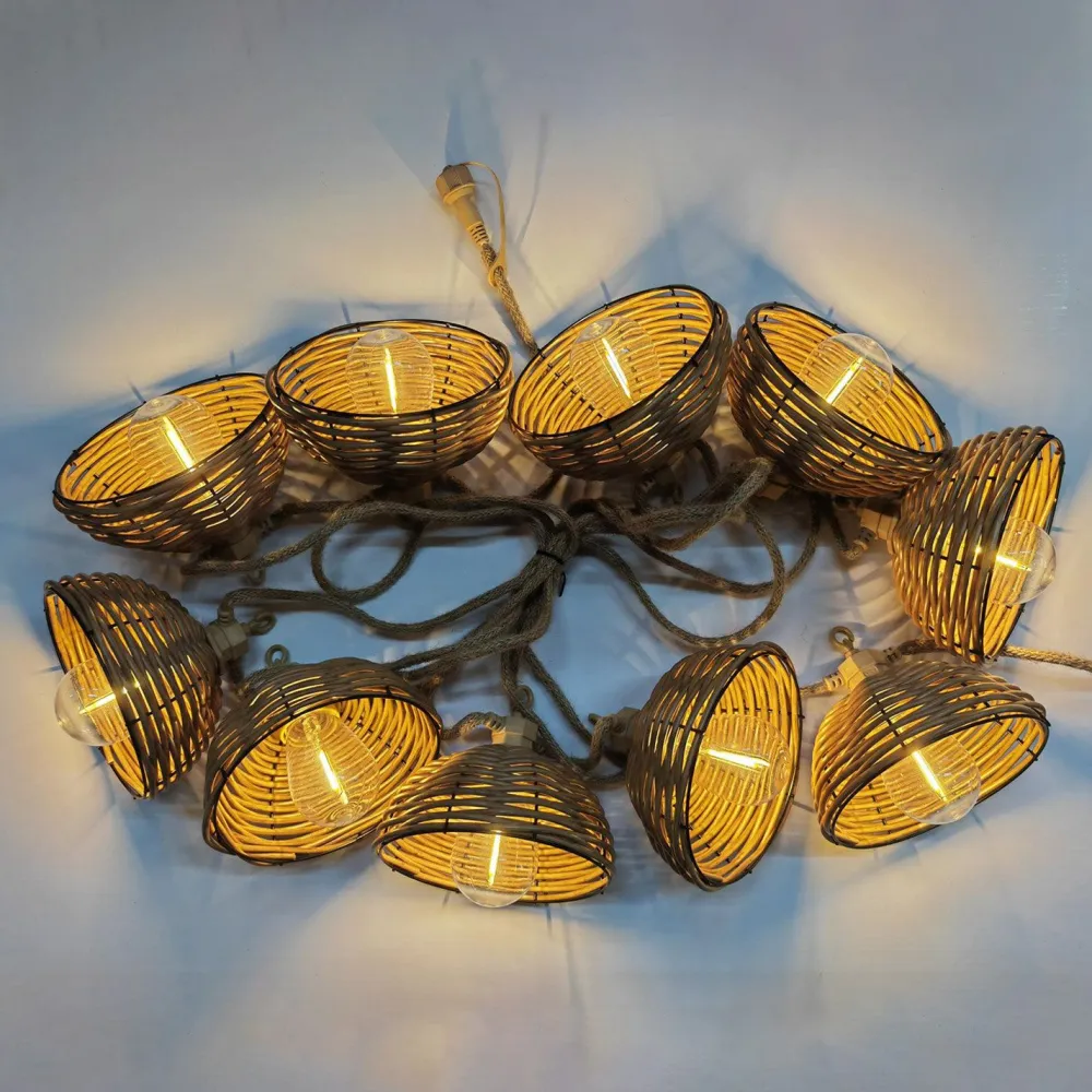 Clearance Home4you Valosarja CHARM 10 LED-polttimoa/4,5 m, lämmin valkoinen valo