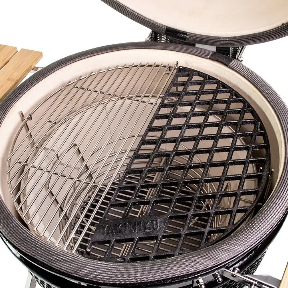 Discount Yakiniku Valurautaritilä Large, 48cm, puolikuu