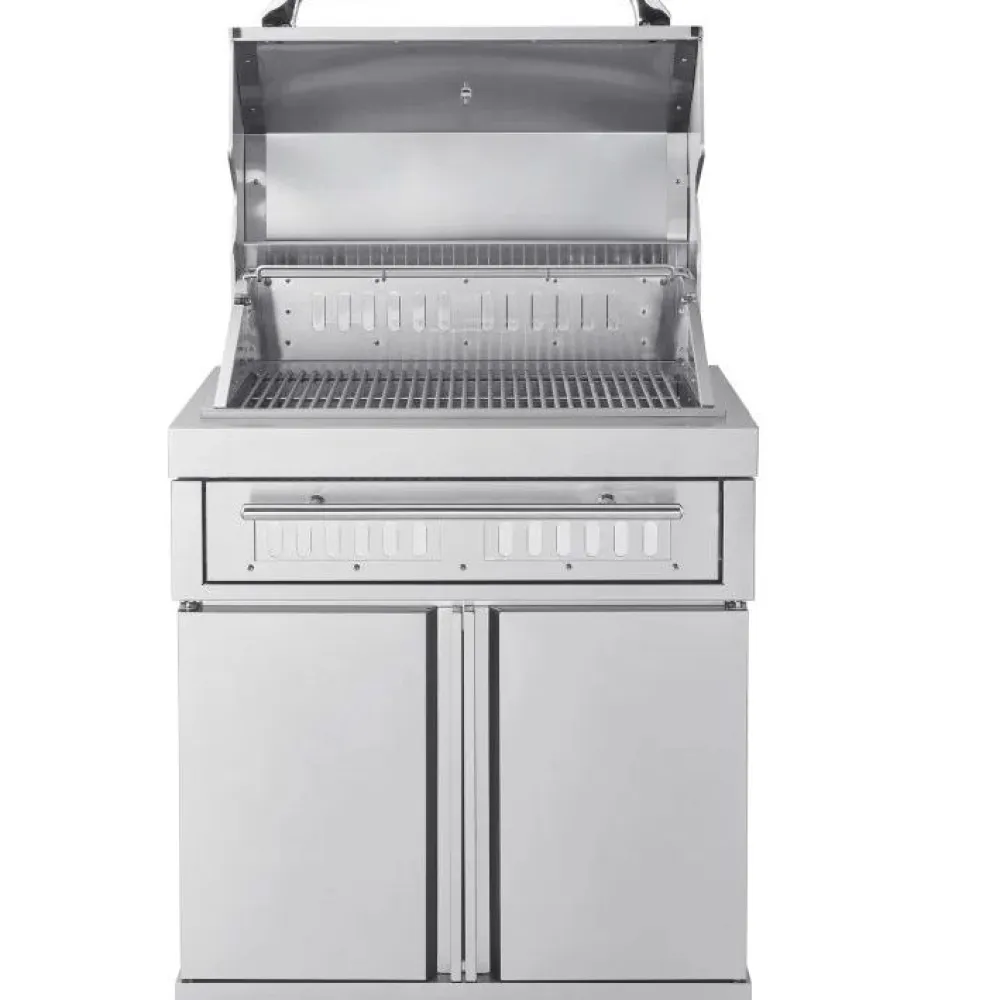 Online Myoutdoorkitchen Vapaasti seisova hiiligrilli Classic Line Stainless, ruostumaton teräs