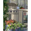Sale Myoutdoorkitchen Vapaasti seisova kaasugrilli Classic Line Stainless, 6 poltinta ja infrapunalämpö, rst