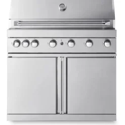 Sale Myoutdoorkitchen Vapaasti seisova kaasugrilli Classic Line Stainless, 6 poltinta ja infrapunalämpö, rst