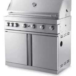 Sale Myoutdoorkitchen Vapaasti seisova kaasugrilli Classic Line Stainless, 6 poltinta ja infrapunalämpö, rst