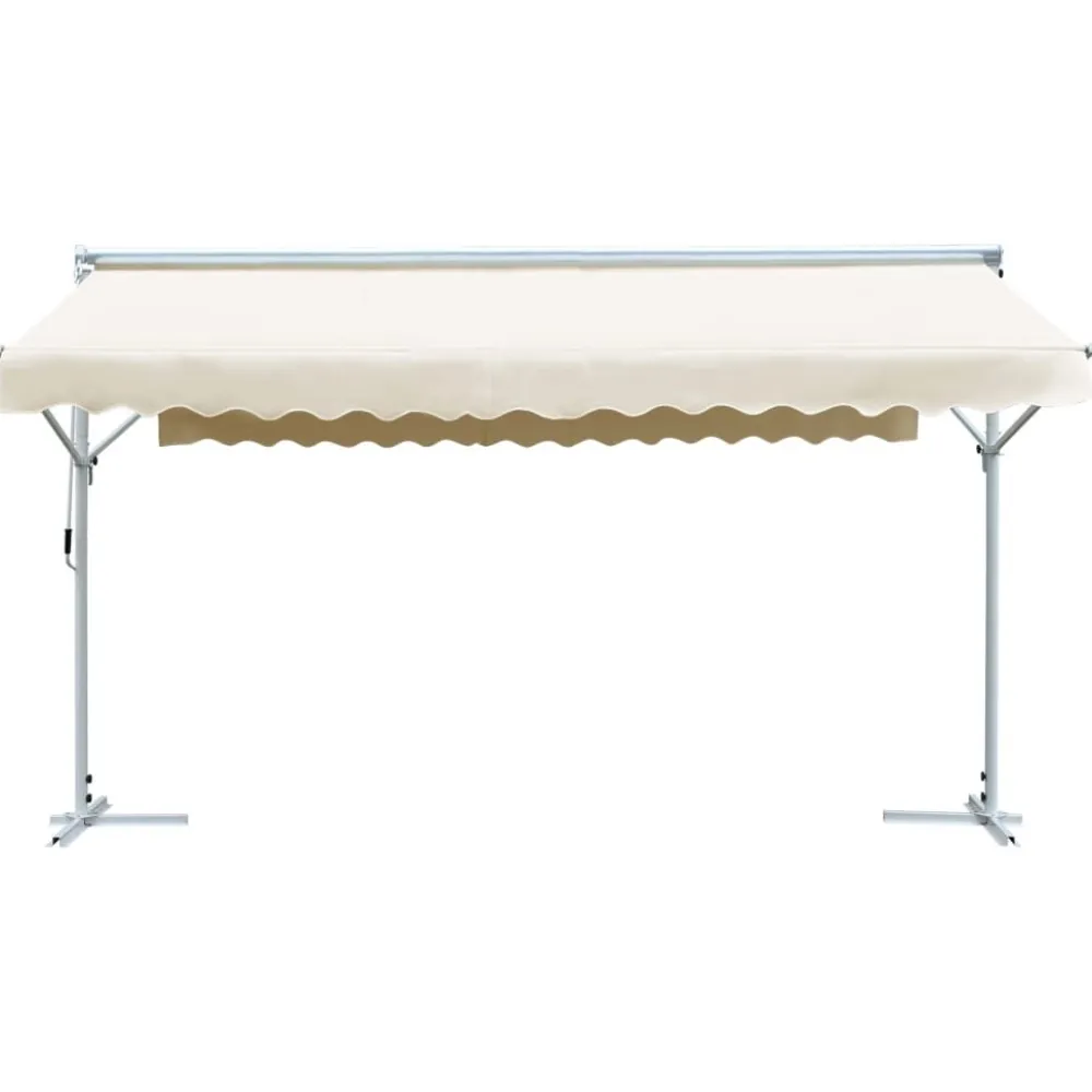 FinePRICE Vapaasti seisova markiisi 500x300 cm kerma