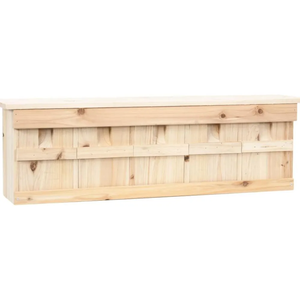 Discount FinePRICE Varpusen pesälaatikko 5 huonetta 68x15x21 cm kuusi