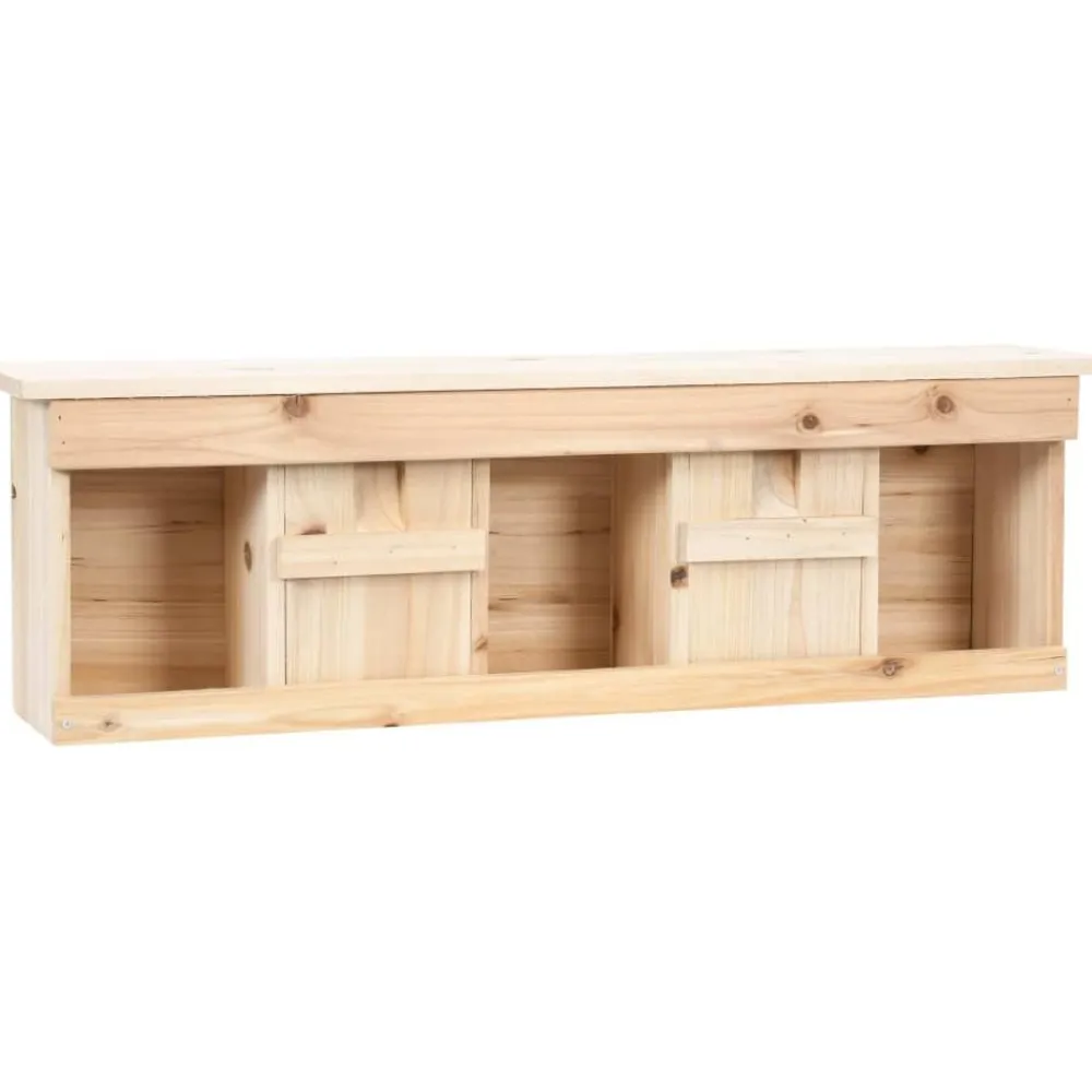 Discount FinePRICE Varpusen pesälaatikko 5 huonetta 68x15x21 cm kuusi