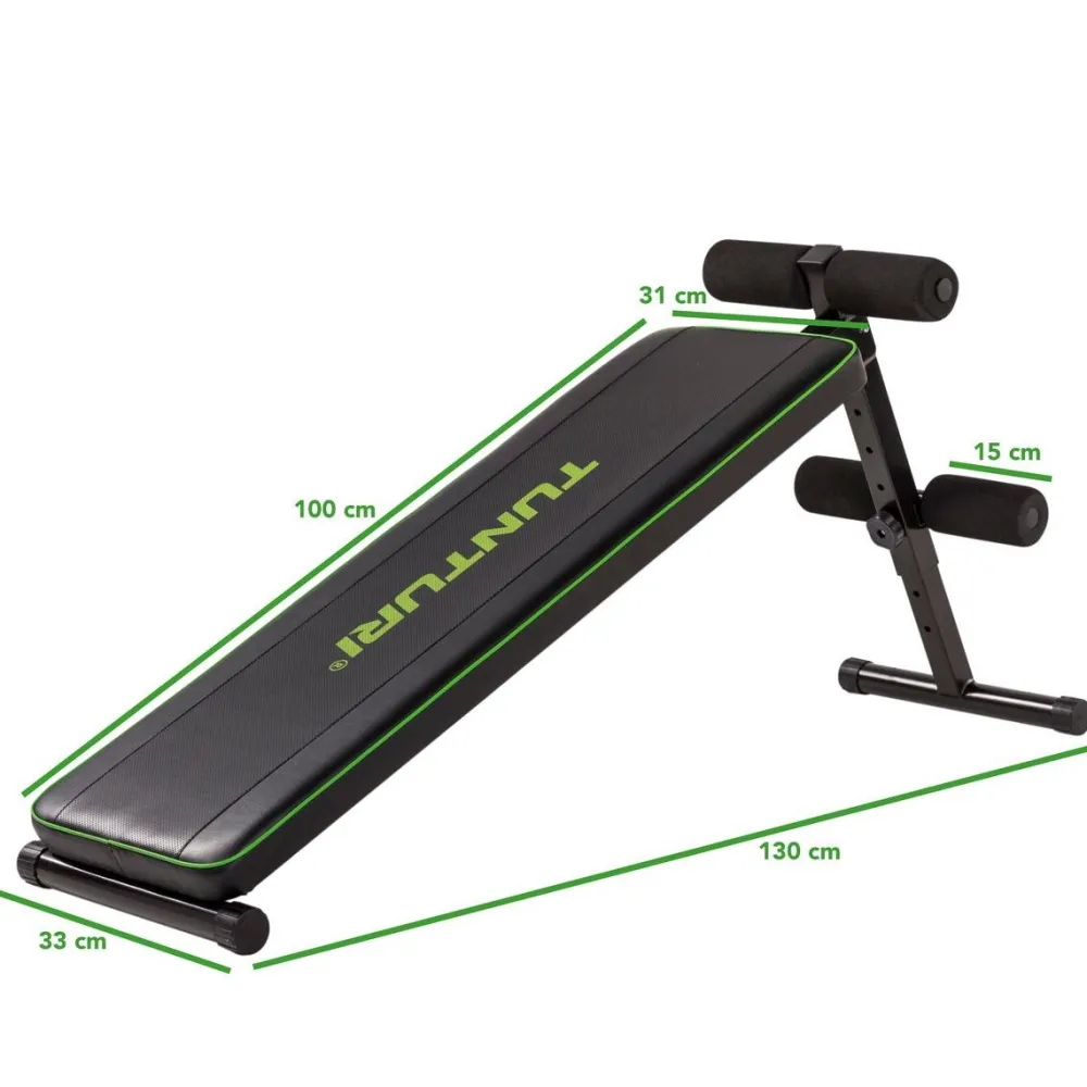 New Tunturi Vatsapenkki AB20 kokoontaitettava max. 120 kg