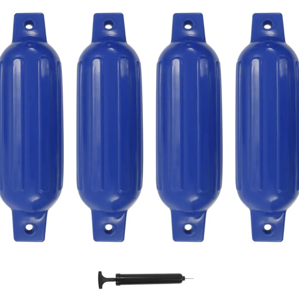 Best FinePRICE Veneen lepuuttaja, 4 kpl, sininen, 41x11,5 cm, PVC