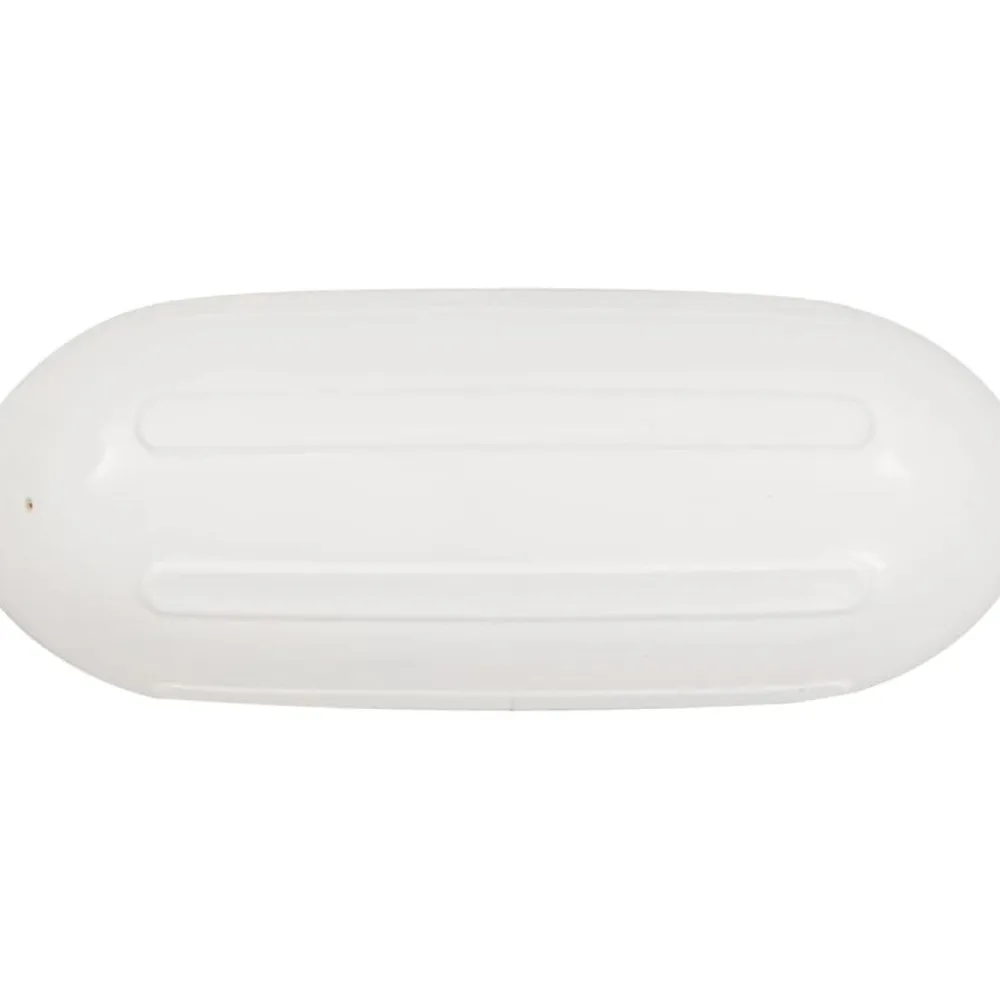 FinePRICE Veneen lepuuttaja, 4 kpl, valkoinen, 58,5x16,5 cm, PVC