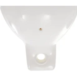 FinePRICE Veneen lepuuttaja, 4 kpl, valkoinen, 58,5x16,5 cm, PVC