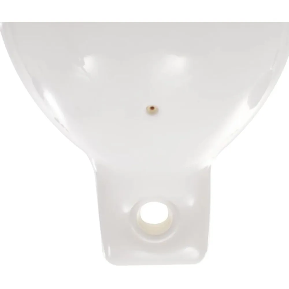 FinePRICE Veneen lepuuttaja, 4 kpl, valkoinen, 58,5x16,5 cm, PVC