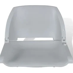 Discount FinePRICE Veneen tuoli taitettava selkänoja 41x51x48cm, harmaa, ilman tyynyä