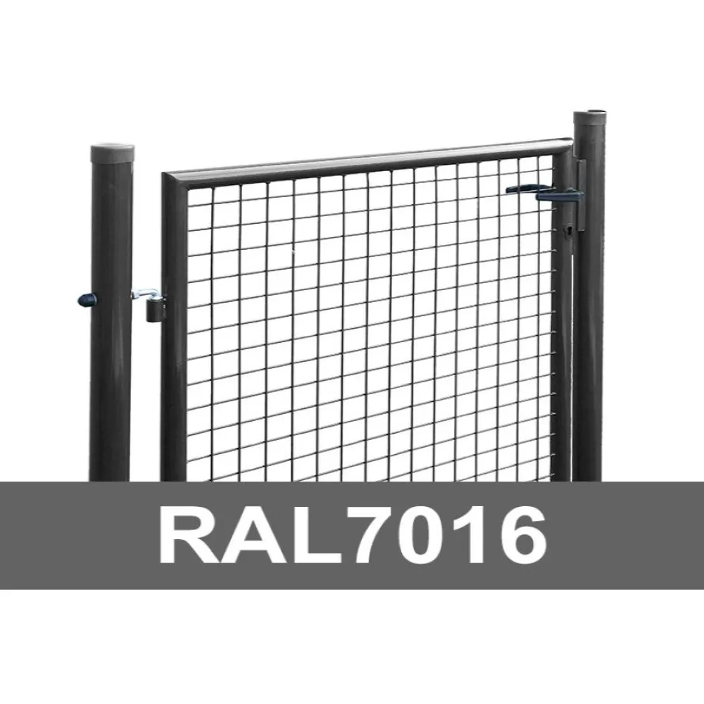 Outlet AB Polar Verkkoaidan käyntiportti , korkeus 100, leveys 150cm, harmaa