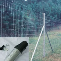 AB Polar Verkkoaidan tukitolppa ZN pyöreä 38 mm korkeus 250 cm