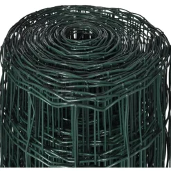 Discount FinePRICE Verkkoaita teräs silmäkoko 100x100mm 25x1.0m vihreä