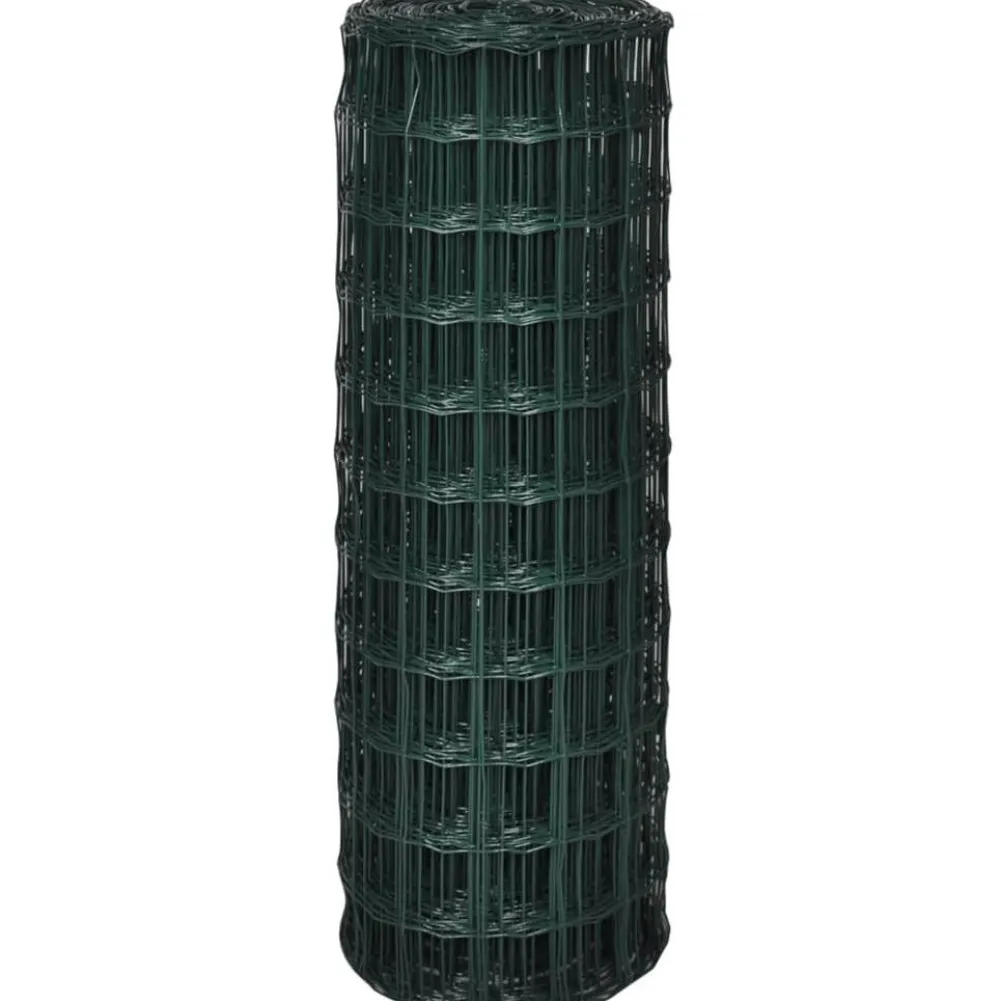 Discount FinePRICE Verkkoaita teräs silmäkoko 76x63mm 25x1.2m vihreä