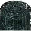 Outlet FinePRICE Verkkoaita teräs silmäkoko 76x63mm 10x1.0m vihreä