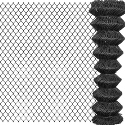 Online FinePRICE Verkkoaita teräs 15x1.5m harmaa