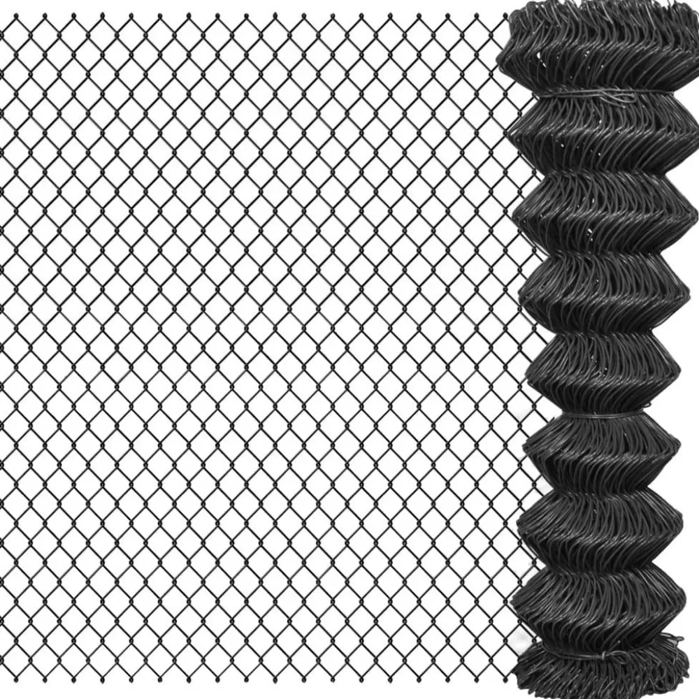 Online FinePRICE Verkkoaita teräs 15x1.5m harmaa