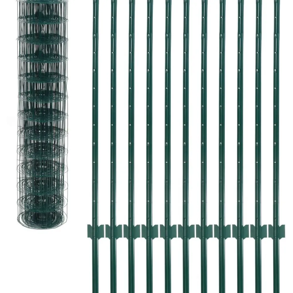 Clearance FinePRICE Verkkoaita teräs 20x1.2m vihreä