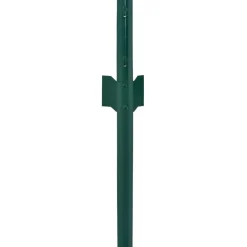 Outlet FinePRICE Verkkoaita tolpilla teräs 25x0.75m silmäkoko 25mm vihreä