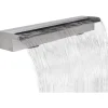 Sale FinePRICE Vesiputous uima-altaan lähde ruostumaton teräs 90 cm