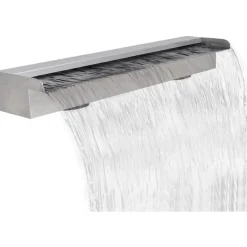 Sale FinePRICE Vesiputous uima-altaan lähde ruostumaton teräs 90 cm