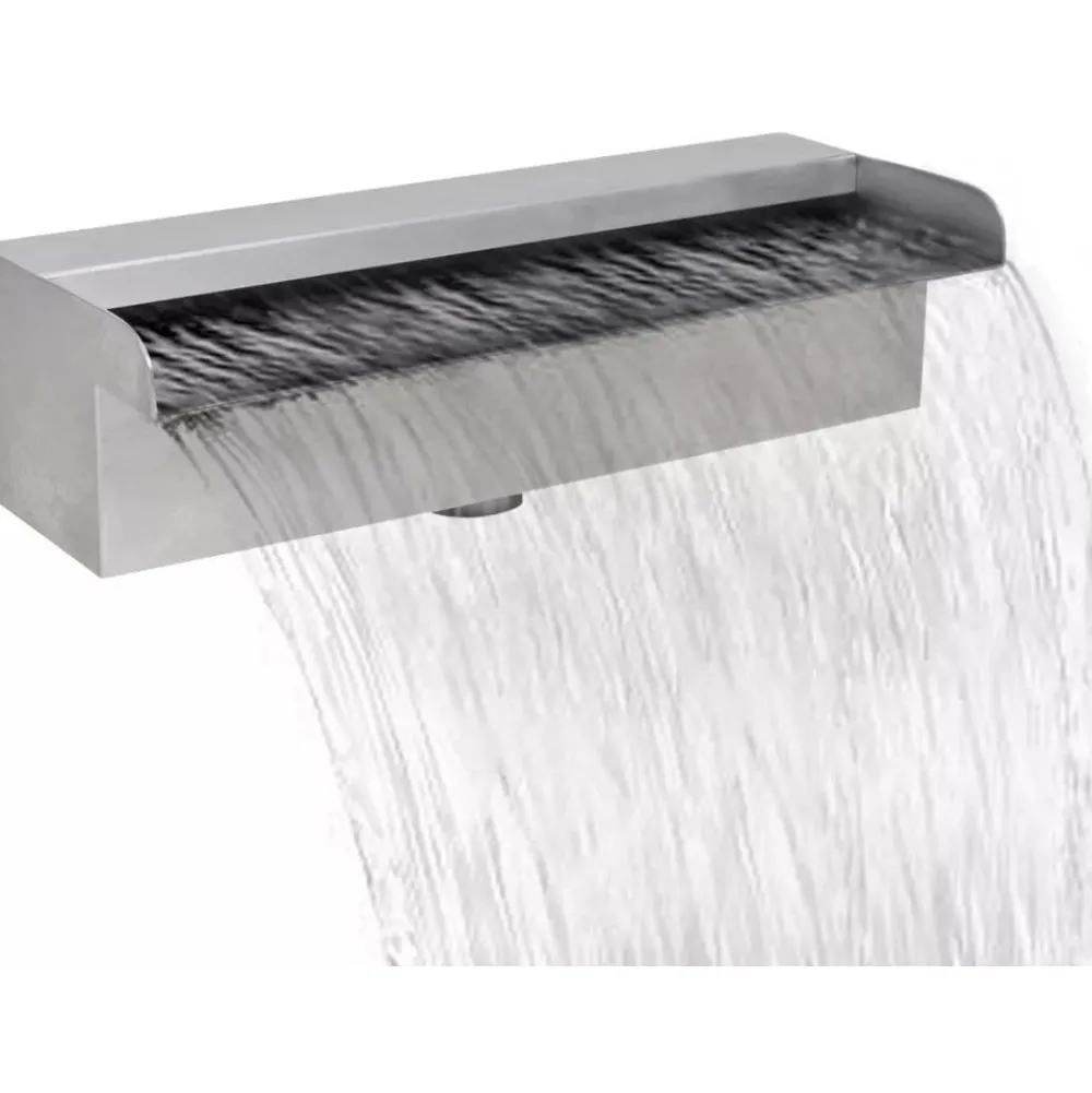 Hot FinePRICE Vesiputous uima-altaan lähde ruostumaton teräs 30cm
