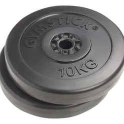 Gymstick Vinyylilevypainot 2 x 10 kg