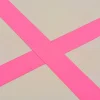 Online FinePRICE Voimistelumatto, täytettävä, pumpulla 300x100x10cm, PVC, pinkki