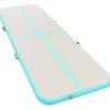 Discount FinePRICE Voimistelumatto, täytettävä, pumpulla, 600x100x10cm, PVC, vihreä