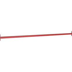 New FinePRICE Voimistelutanko, 125cm, teräs, punainen, eri pakkauskokoja