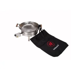 Sale GrillSymbol Wokkisetti PRO-450 Ø 45 cm D-300 kaasupoltin säädinletkusetti