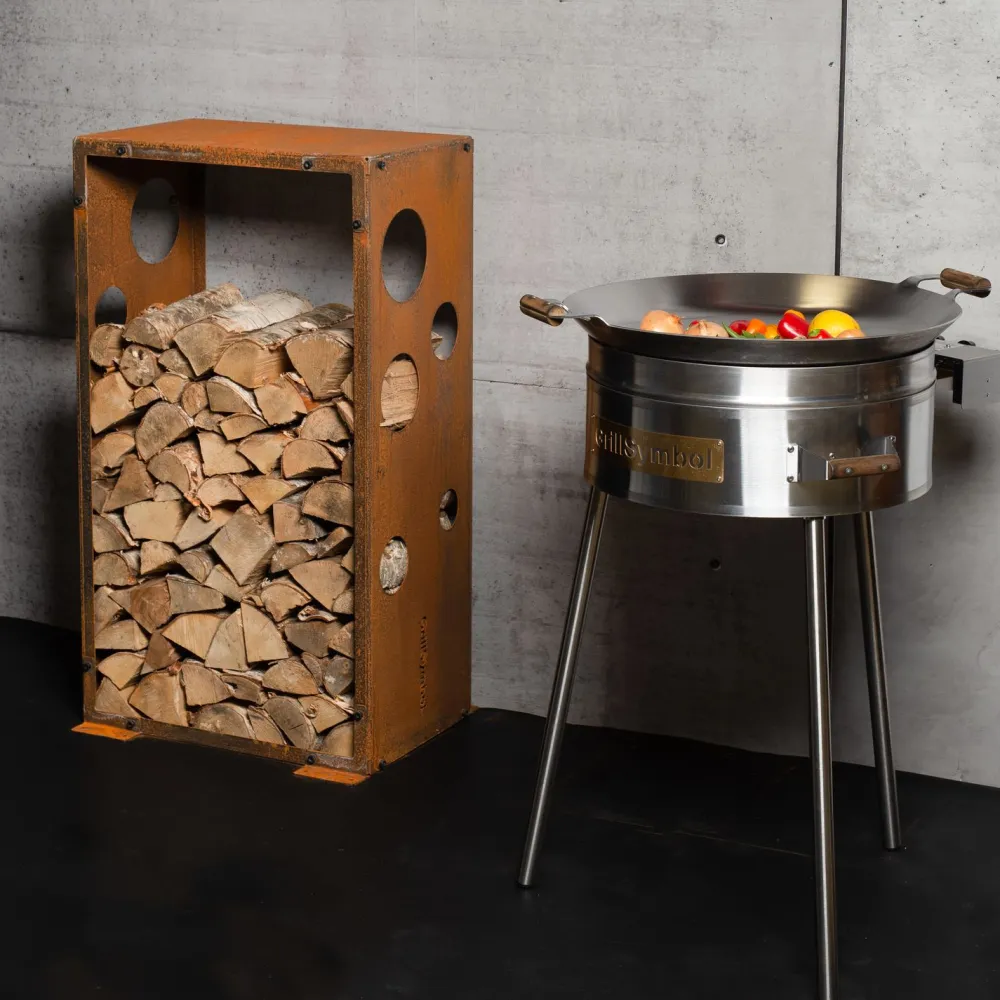 Outlet GrillSymbol Wokkisetti PRO-545 Ø54 cm B-400 kaasupoltin säädinletkusetti