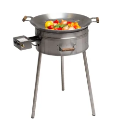Outlet GrillSymbol Wokkisetti PRO-545 Ø54 cm B-400 kaasupoltin säädinletkusetti