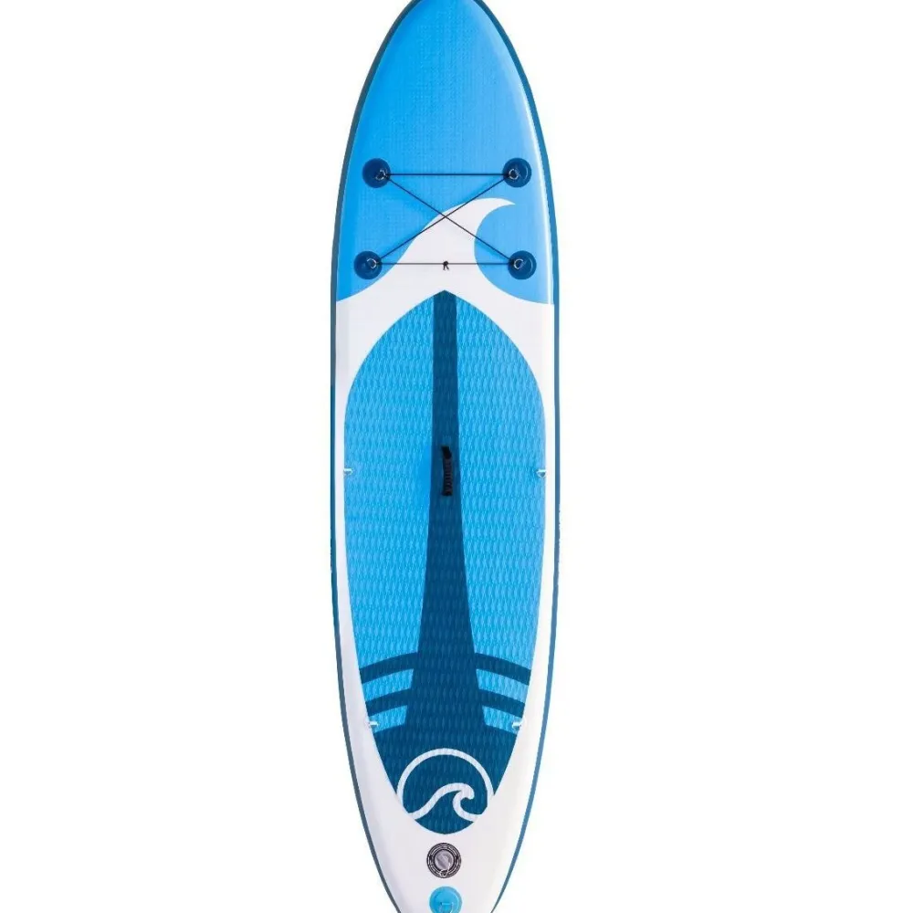 Hot Deep Sea 2x SUP-lautasetti Kayak Pro ilmatäytteinen 300 cm 15 PSI sininen