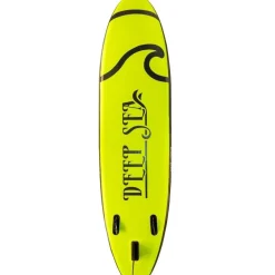 Hot Deep Sea 2x SUP-lautasetti Pro ilmatäytteinen 300 cm 15 PSI limenvihreä