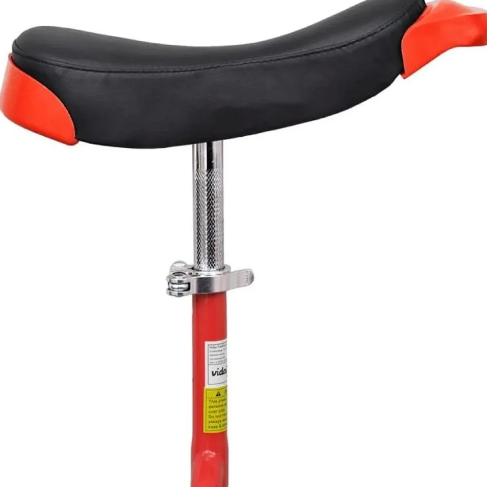 Best FinePRICE Yksipyöräinen 16", säädettävä, punainen